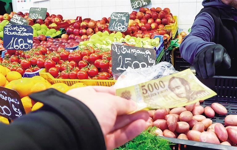 「貨幣貶值」匈牙利貨幣福林兌美元貶值超26%(圖1)