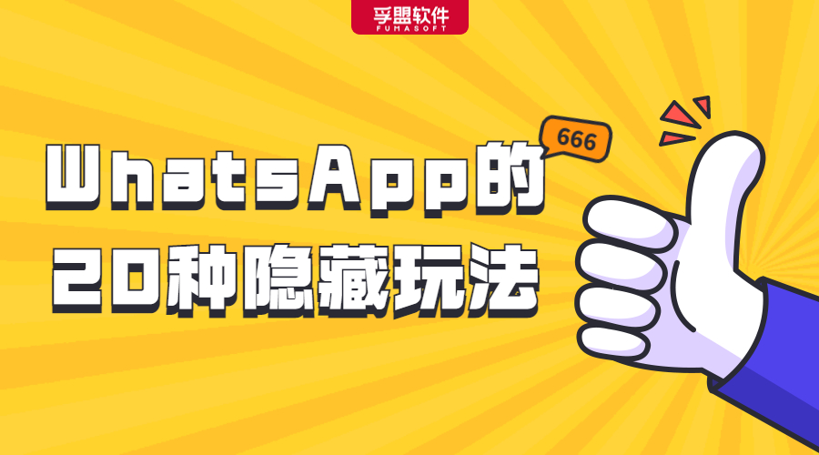 揭秘!你未必知道的20個WhatsApp實用技巧(圖1)