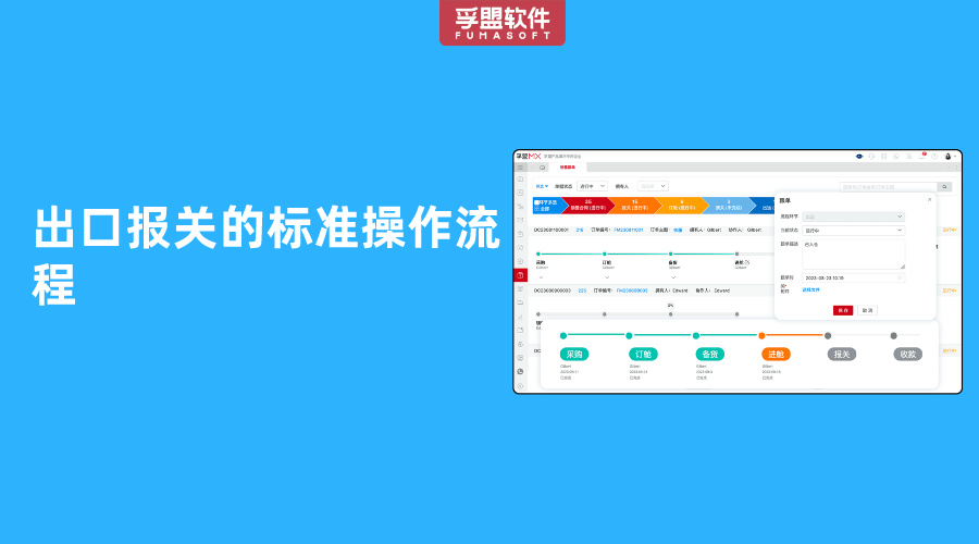 出口報(bào)關(guān)的標(biāo)準(zhǔn)操作流程