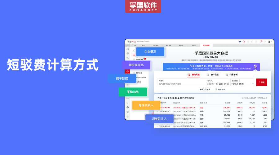 短駁費計算方式