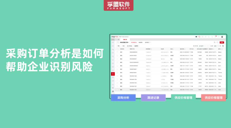 采購訂單分析是如何幫助企業識別風險