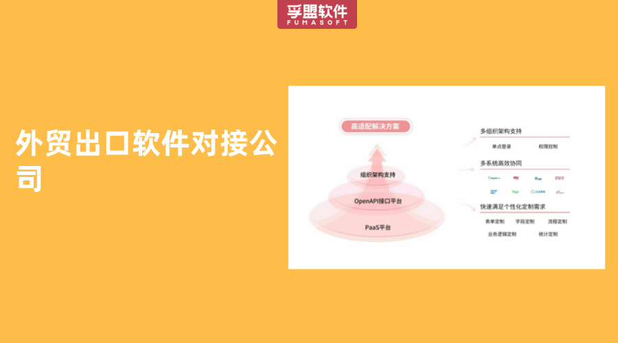 外貿(mào)出口軟件對(duì)接公司