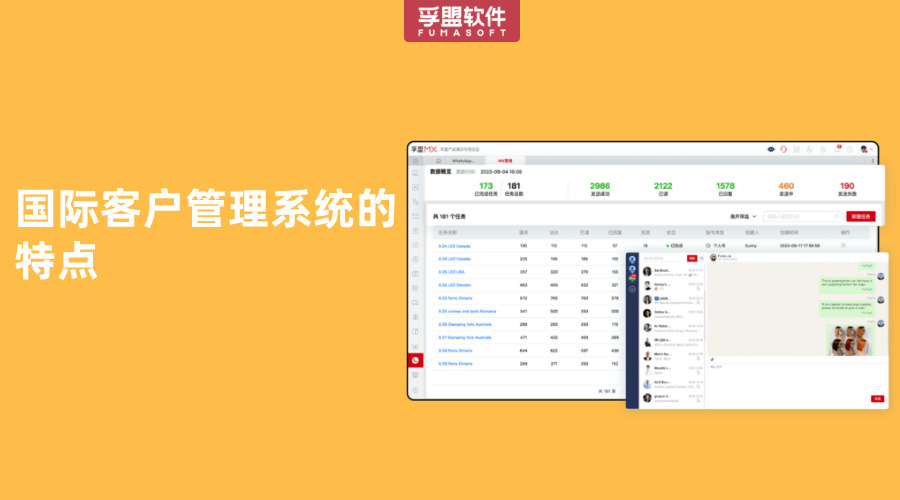 國際客戶管理系統(tǒng)的特點