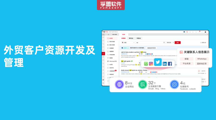 外貿客戶資源開發及管理