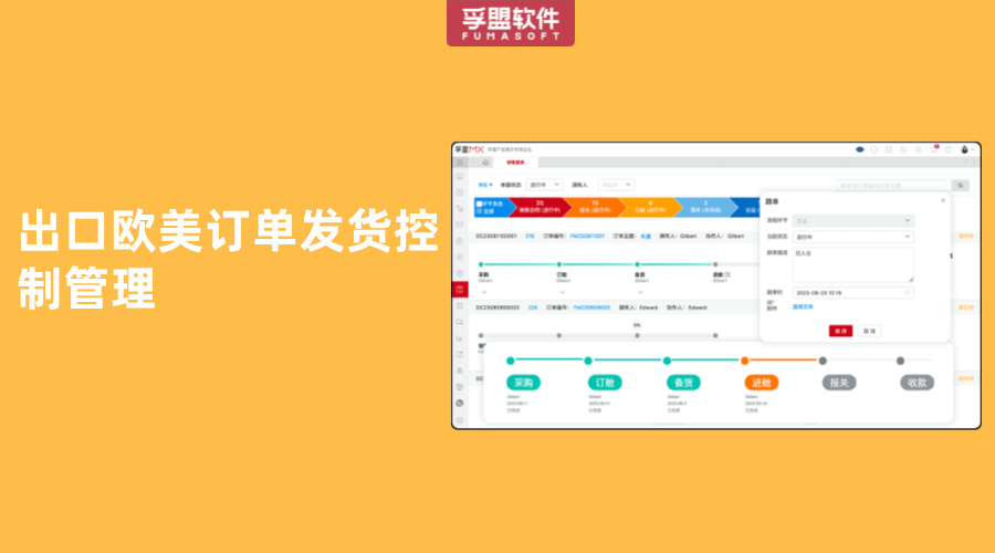 出口歐美訂單發(fā)貨控制管理