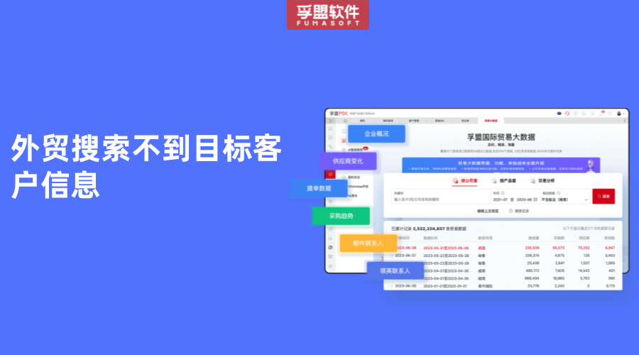 外貿搜索不到目標客戶信息