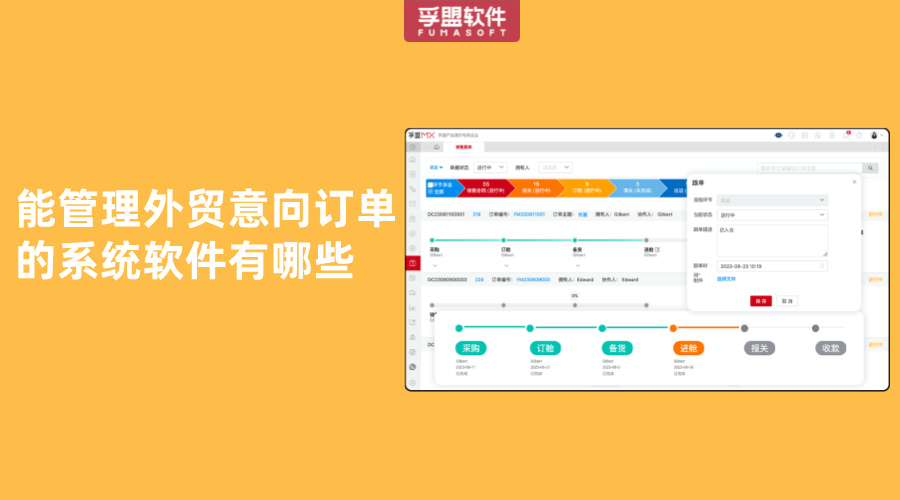 能管理外貿意向訂單的系統軟件有哪些
