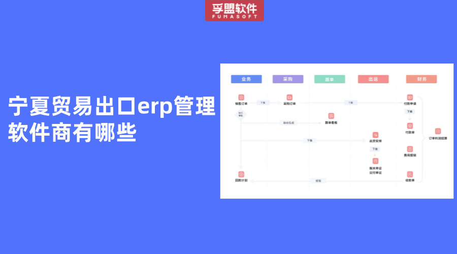 寧夏貿易出口erp管理軟件商有哪些