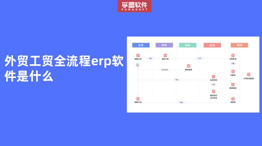 外貿(mào)工貿(mào)全流程erp軟件是什么