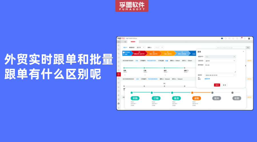 外貿實時跟單和批量跟單有什么區別