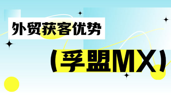 孚盟 MX 外貿獲客優勢