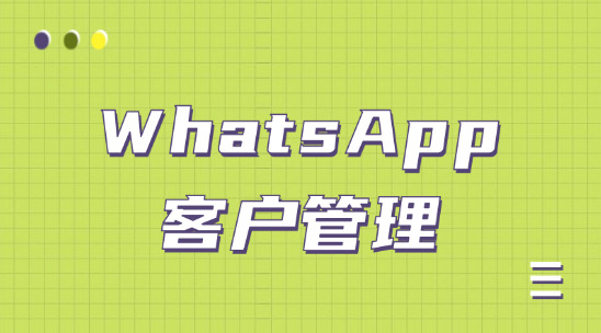 WhatsApp客戶管理：AI智能體翻譯 + 客戶畫像