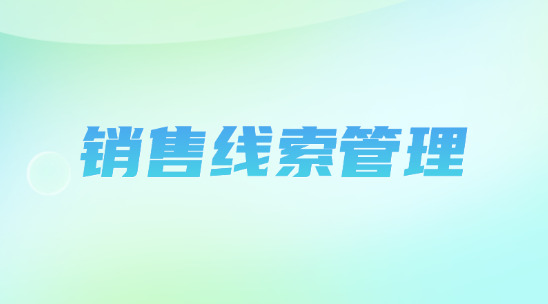 銷售線索管理系統(tǒng)如何對接客戶管理？