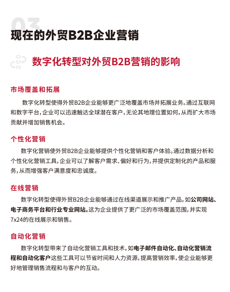 2024外貿B2B企業如何做好數字化營銷,才能脫穎而出?(圖2) 2024外貿B2B企業如何做好數字化營銷,才能脫穎而出?(圖2)